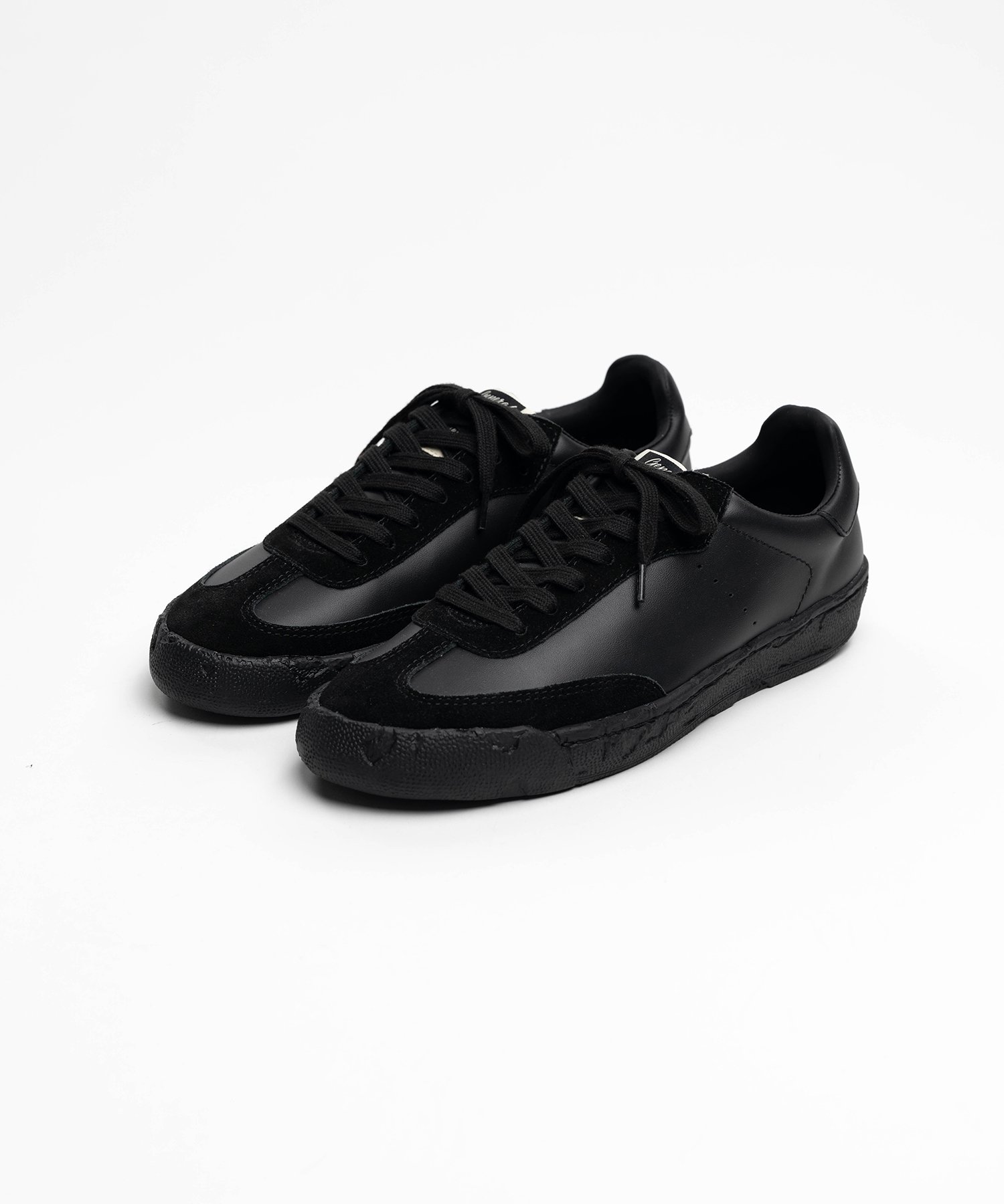 "FRANCIS" PAST Sole Mixed Material Low-Top Sneakers