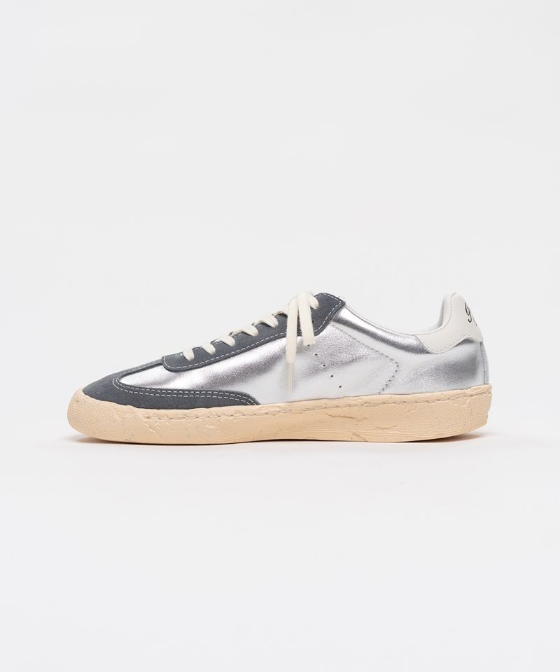 "FRANCIS" PAST Sole Mixed Material Low-Top Sneakers
