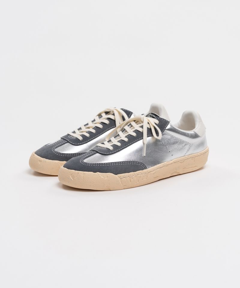 "FRANCIS" PAST Sole Mixed Material Low-Top Sneakers
