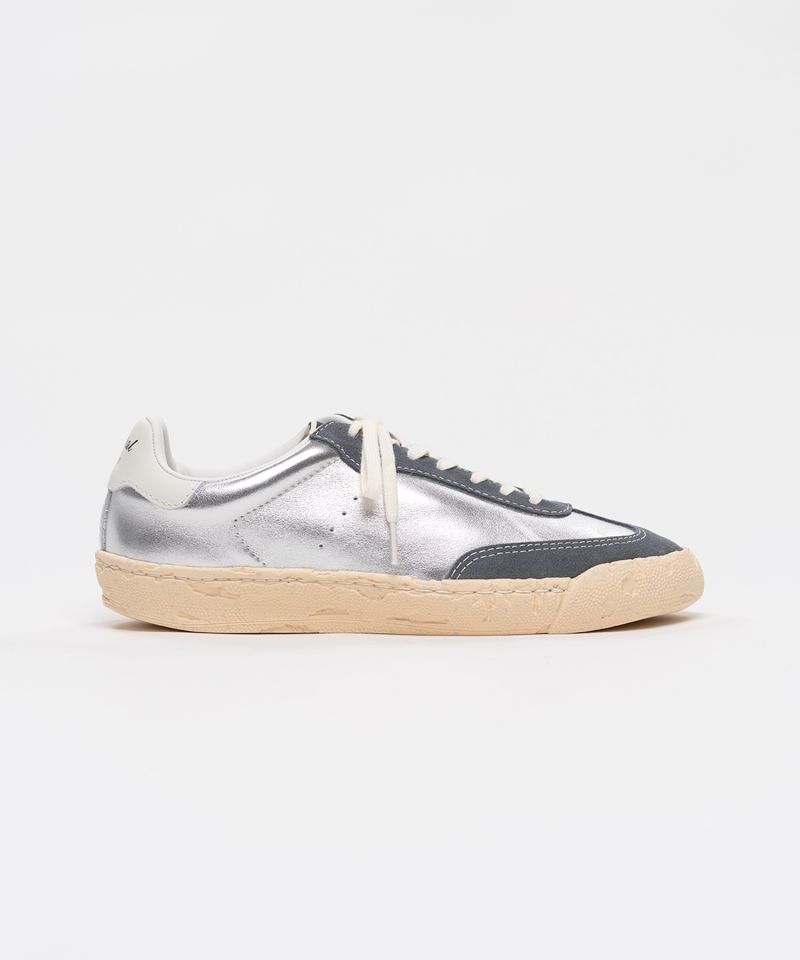 "FRANCIS" PAST Sole Mixed Material Low-Top Sneakers