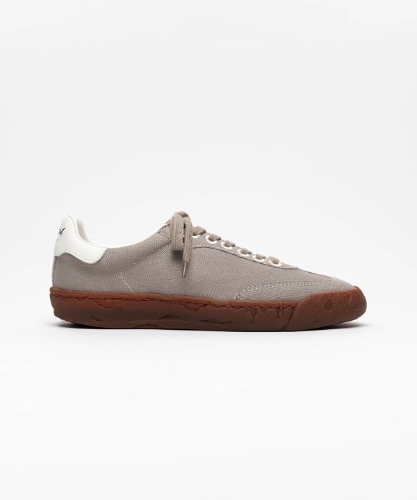 "FRANCIS"  PAST Sole Brown Edge Canvas Low-top Sneaker