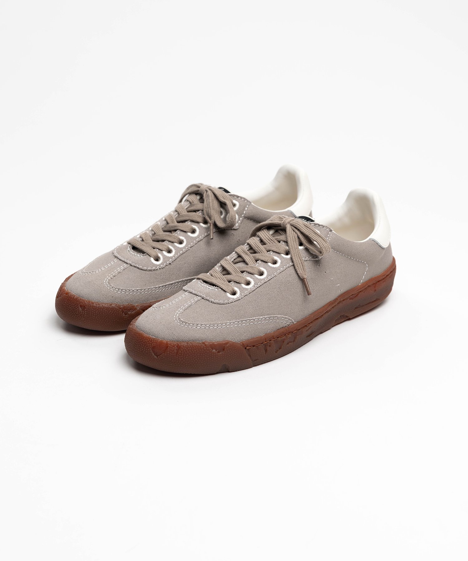"FRANCIS"  PAST Sole Brown Edge Canvas Low-top Sneaker