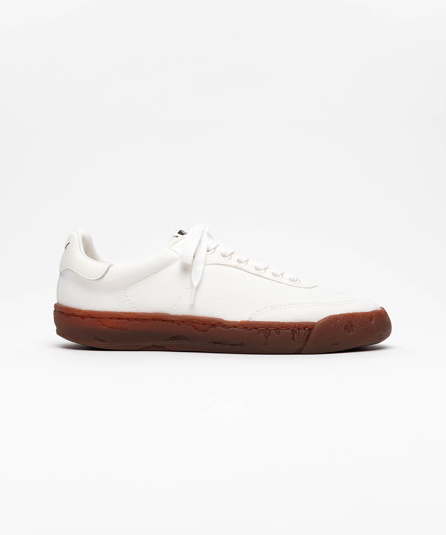 "FRANCIS"  PAST Sole Brown Edge Canvas Low-top Sneaker