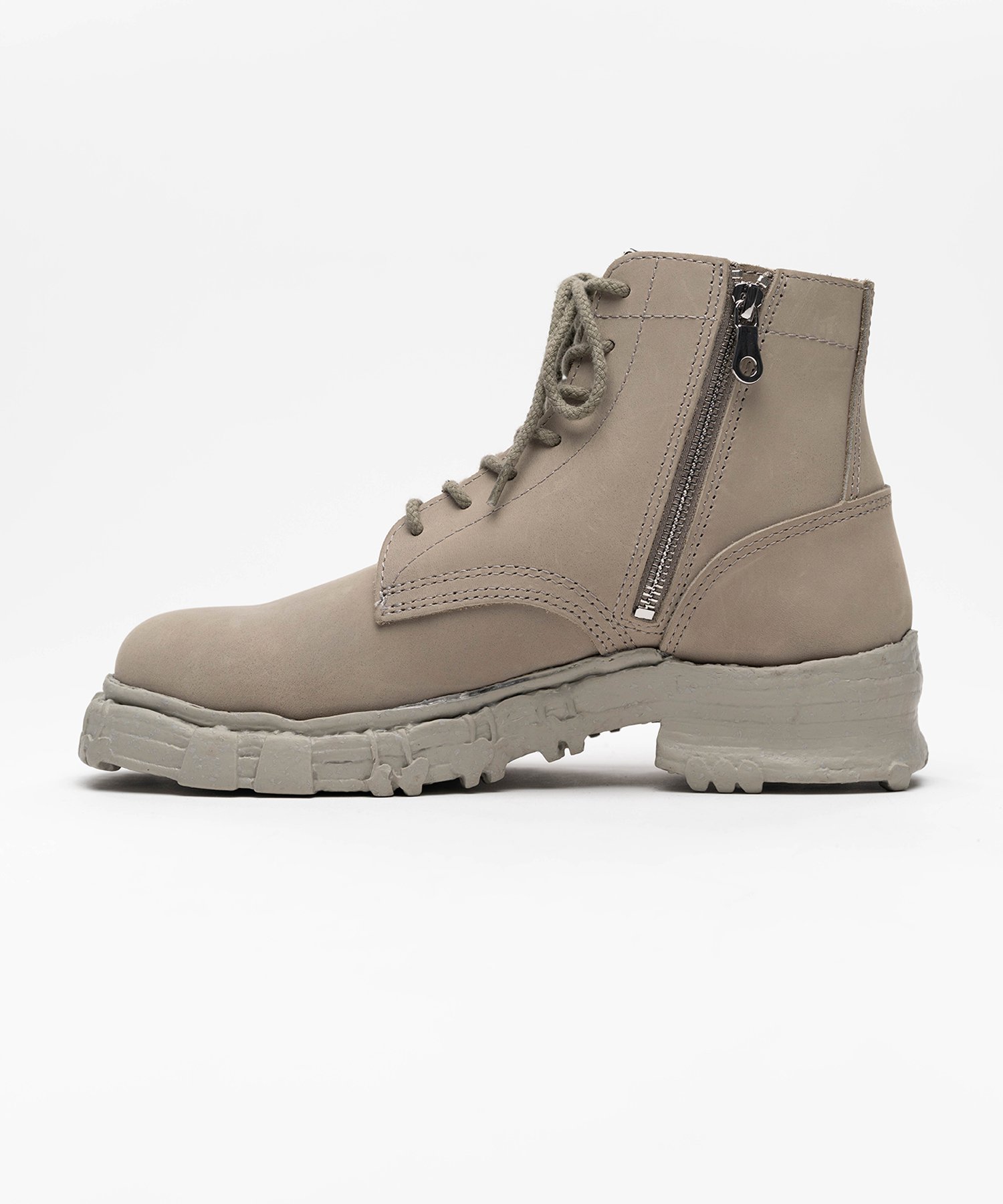 "JOSEPH" Vintage-like Sole Leather Boots