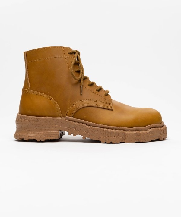 "JOSEPH" Vintage-like Sole Leather Boots