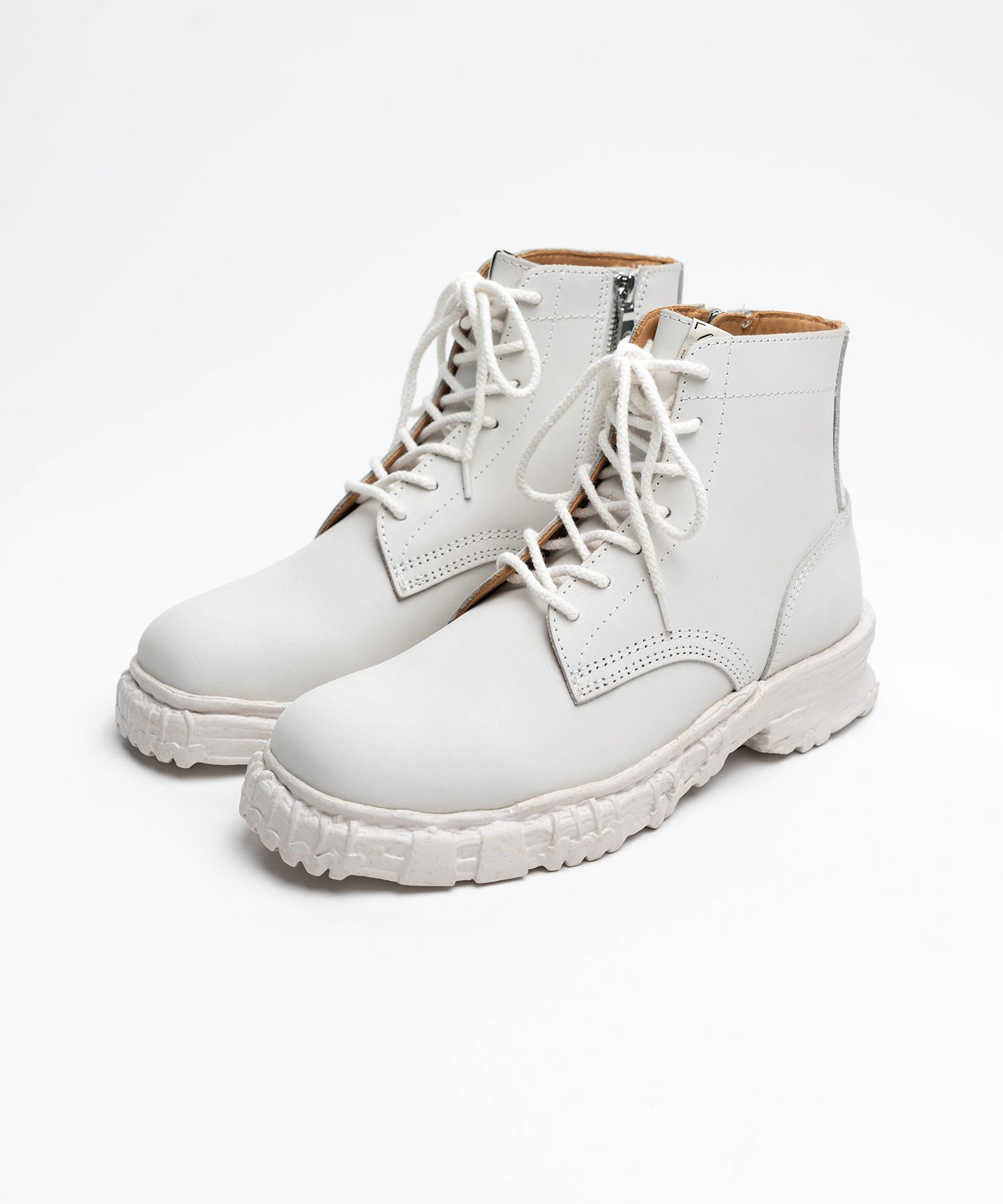 "JOSEPH" Vintage-like Sole Leather Boots