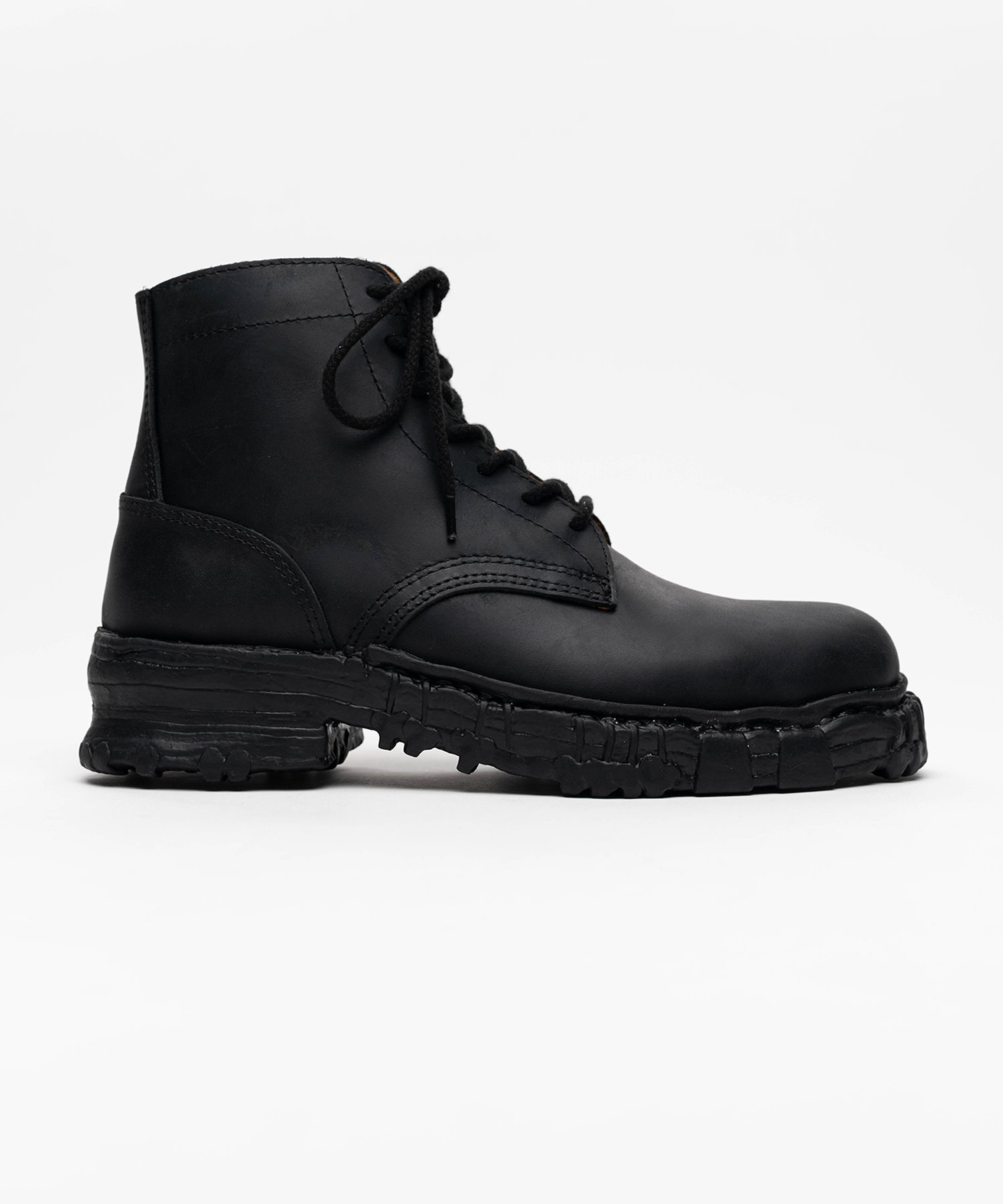 "JOSEPH" Vintage-like Sole Leather Boots