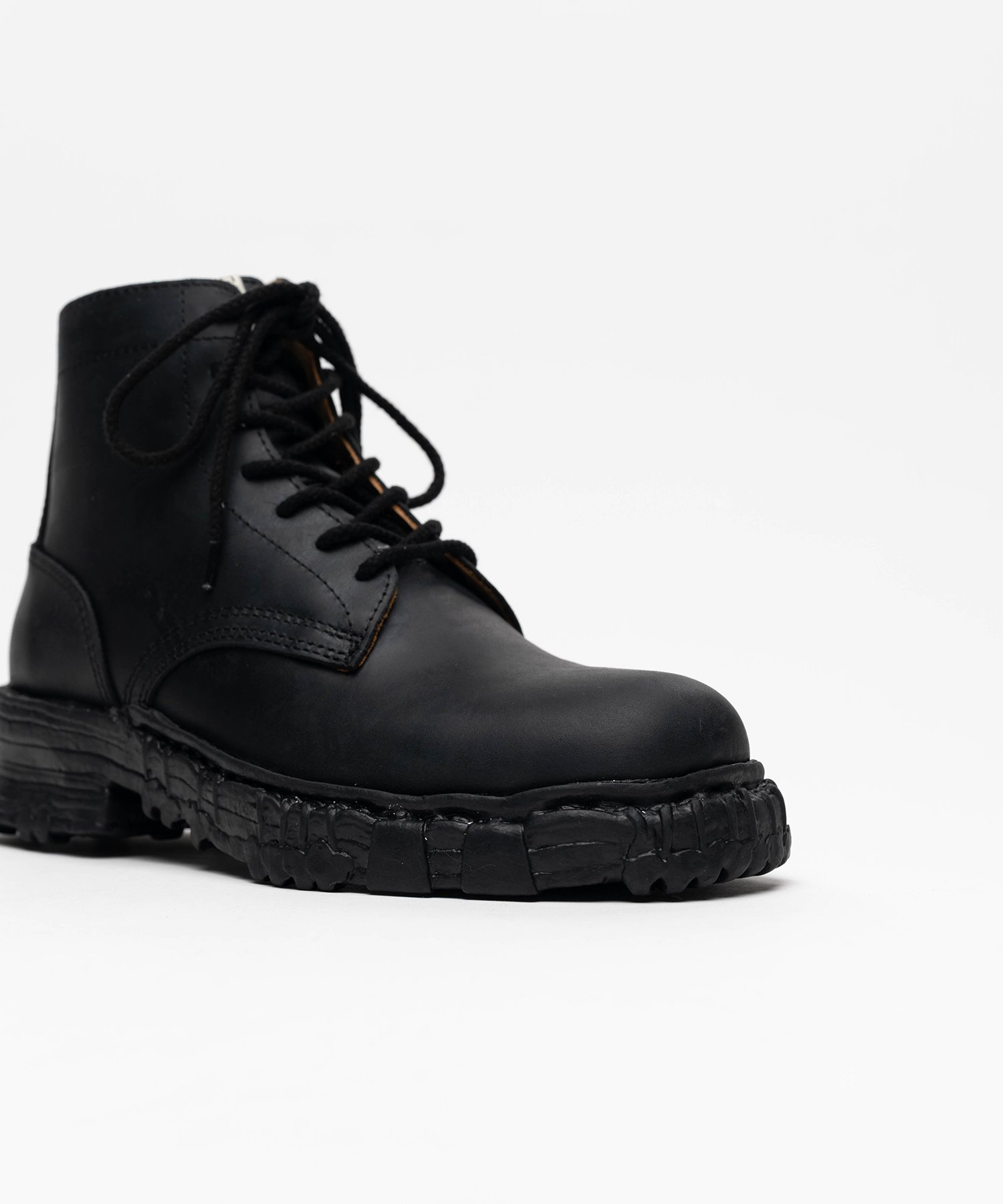 "JOSEPH" Vintage-like Sole Leather Boots