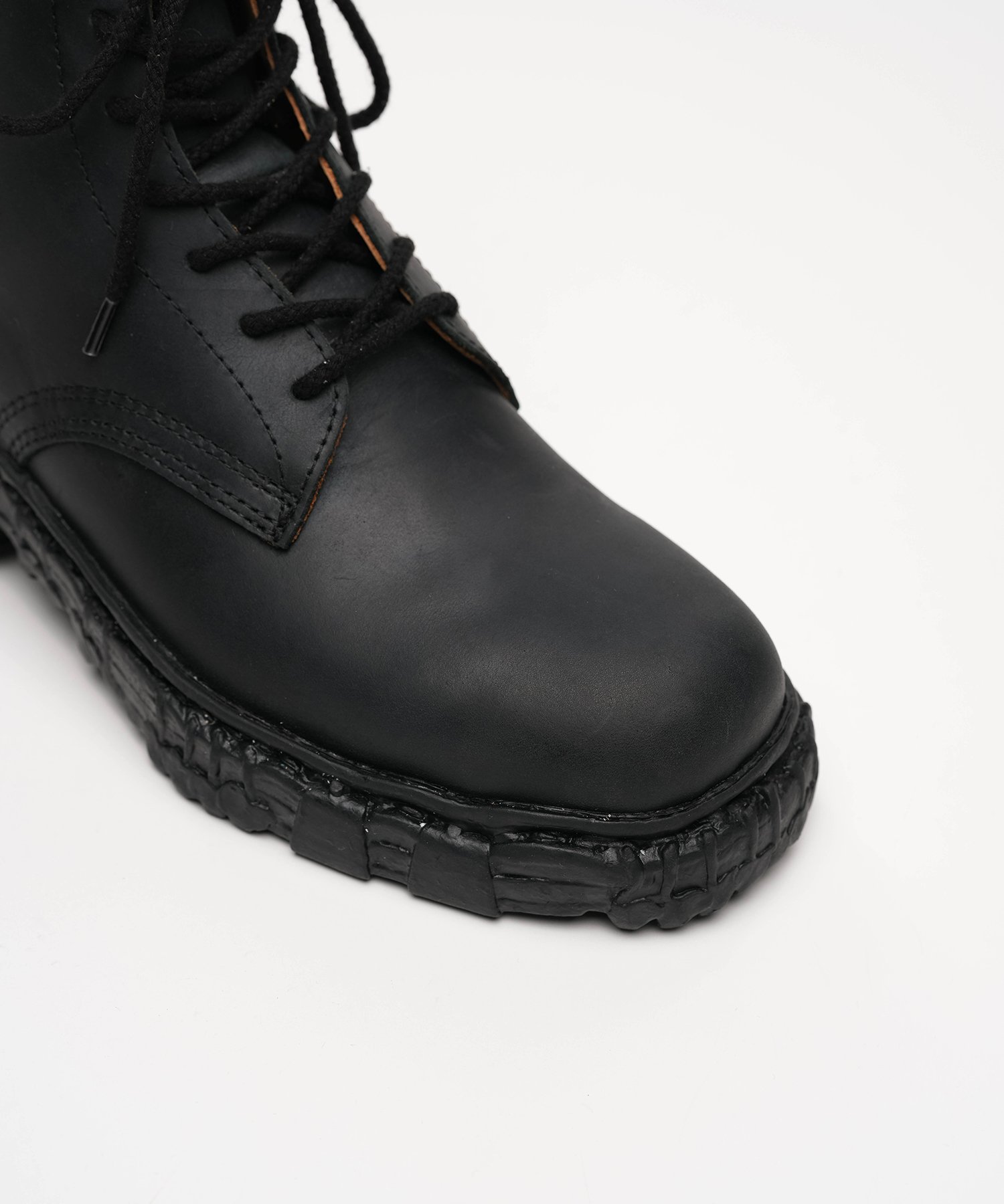 "JOSEPH" Vintage-like Sole Leather Boots