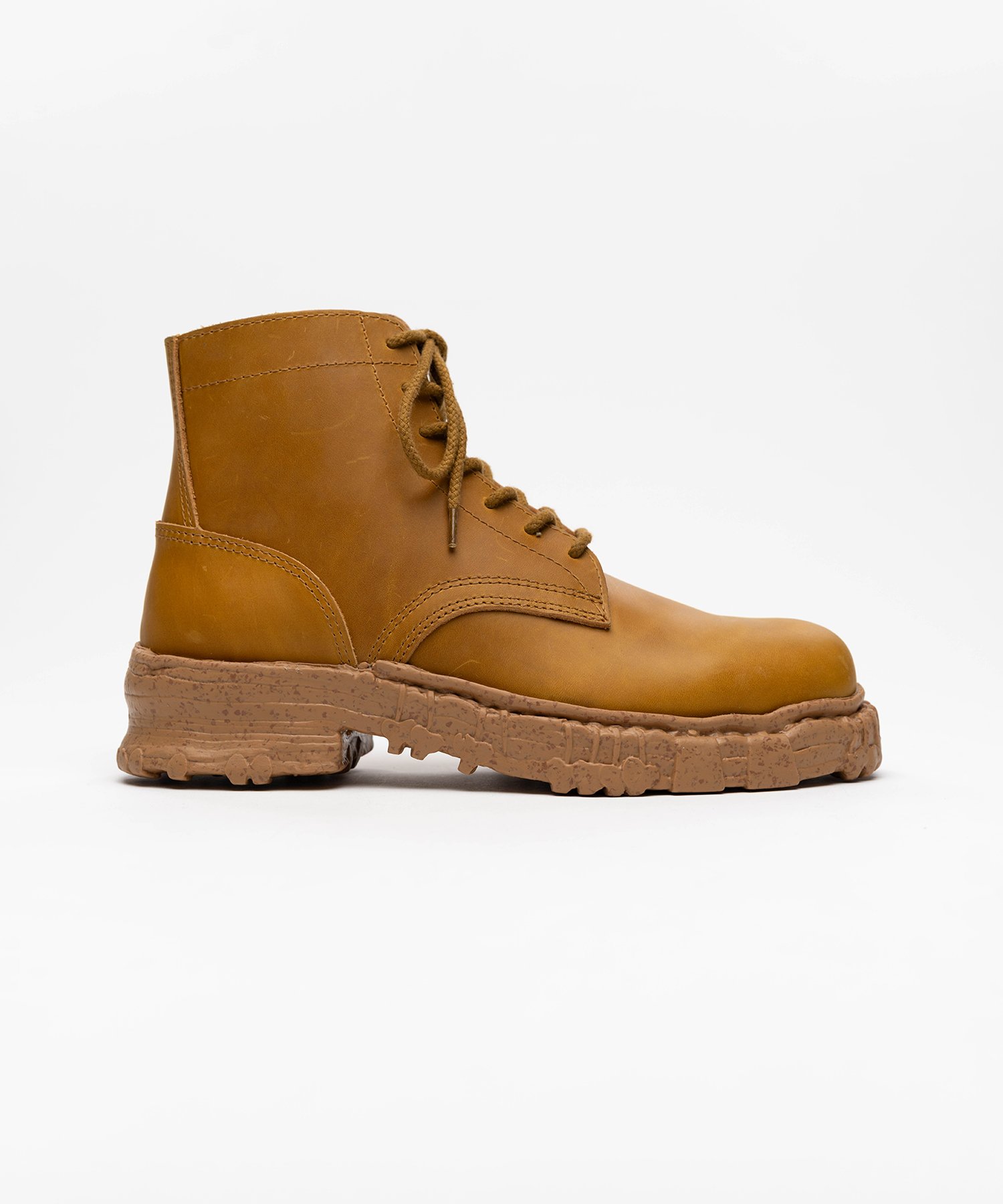 "JOSEPH" Vintage-like Sole Leather Boots