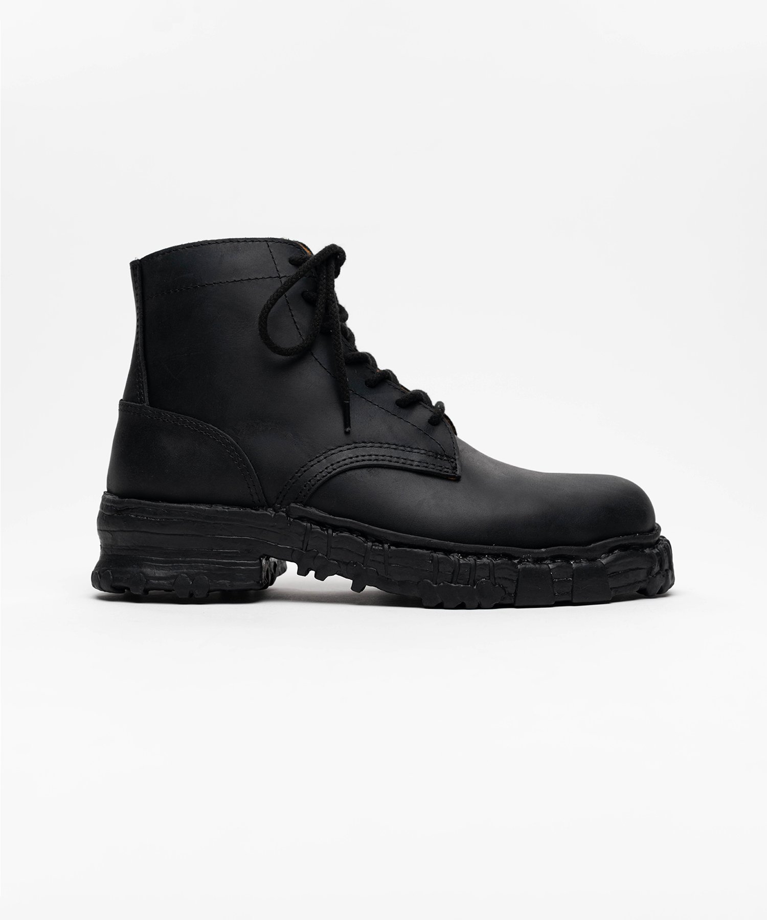 "JOSEPH" Vintage-like Sole Leather Boots