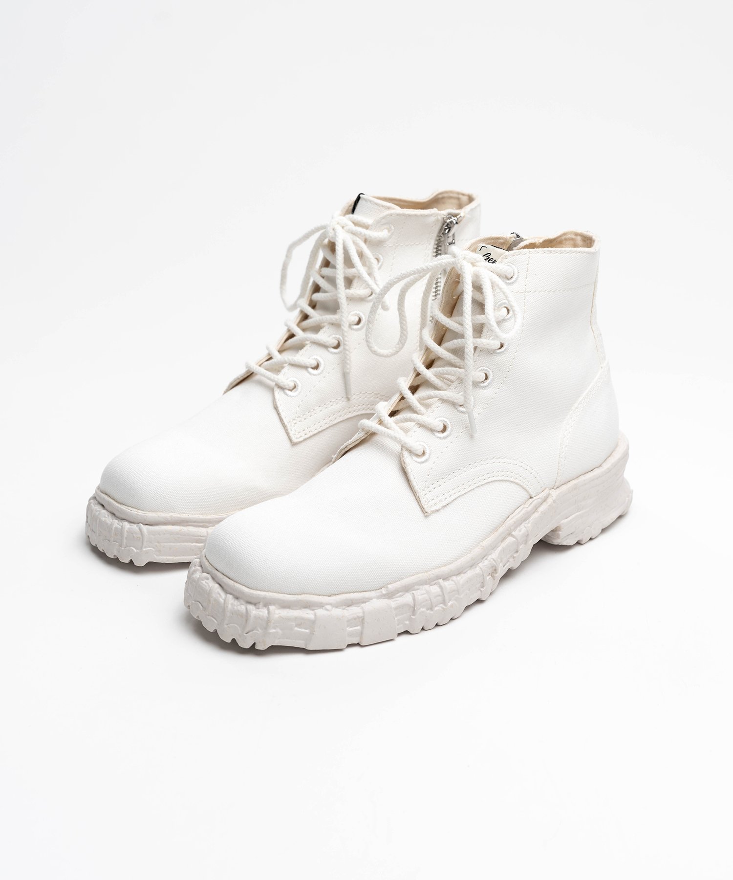 "JOSEPH" Vintage-like Sole Canvas Boots