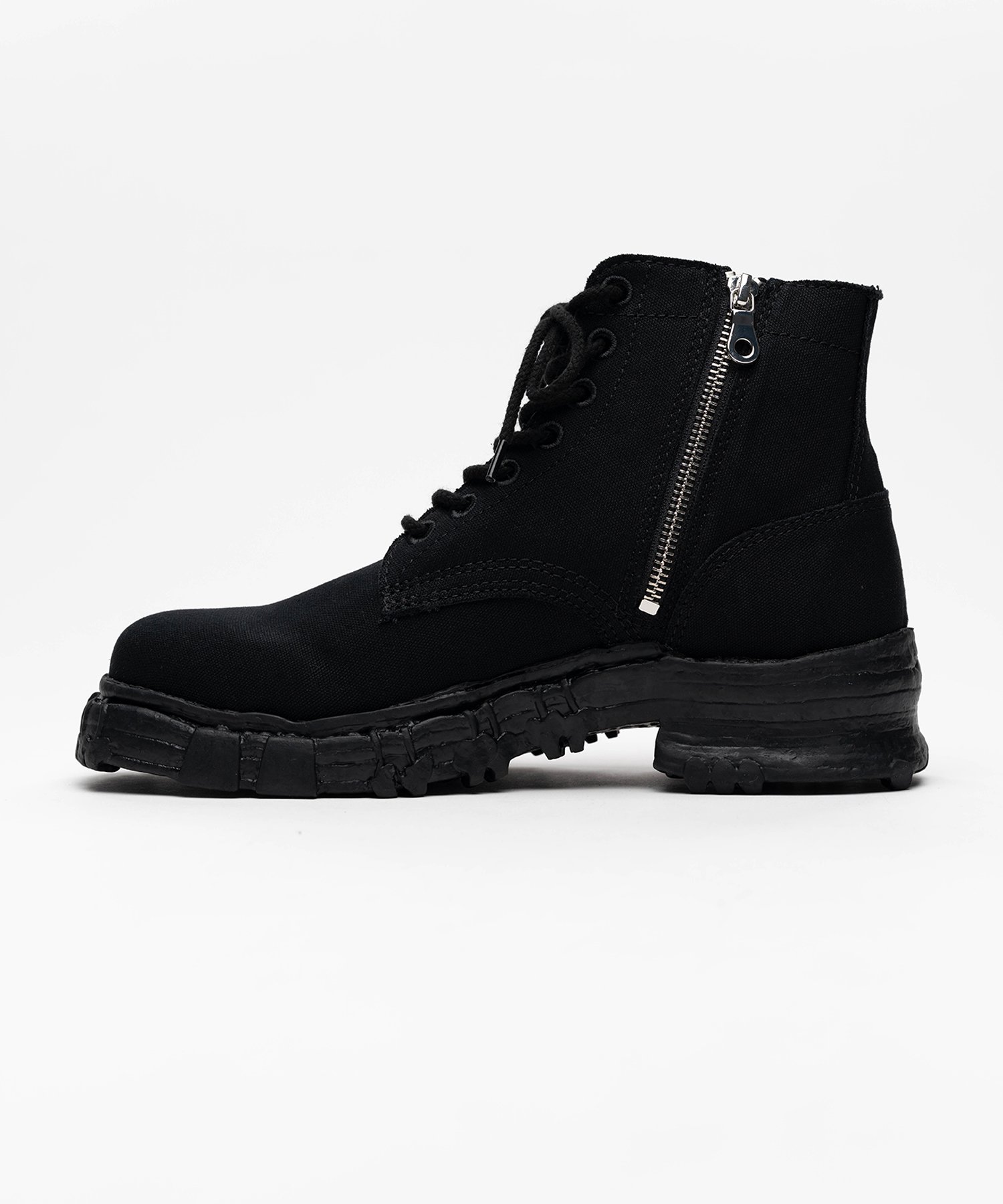 "JOSEPH" Vintage-like Sole Canvas Boots