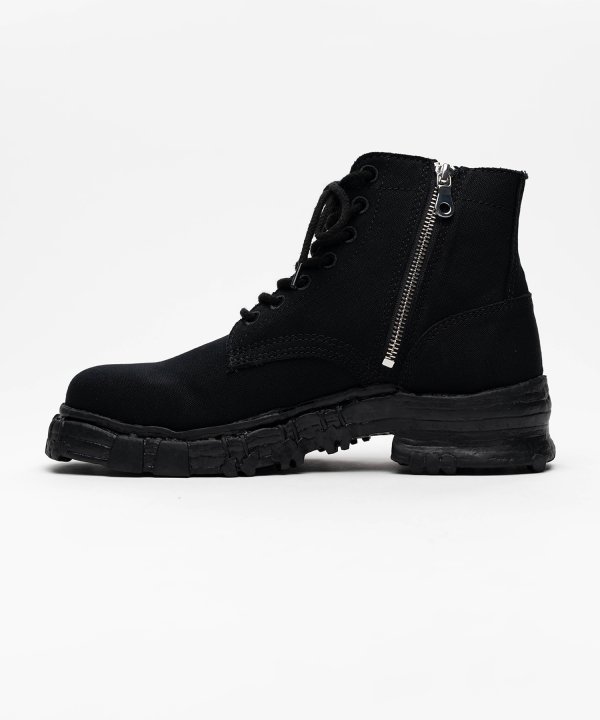 "JOSEPH" Vintage-like Sole Canvas Boots