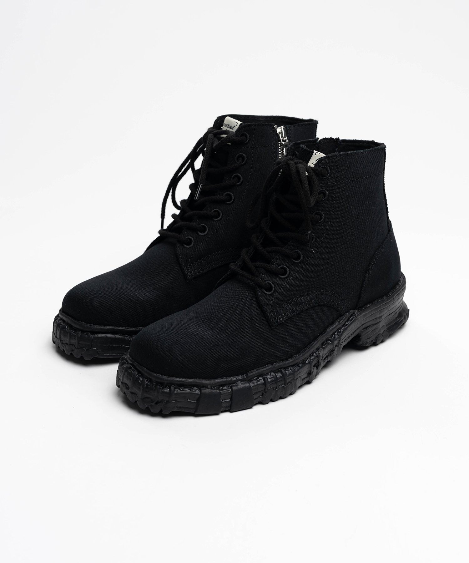 "JOSEPH" Vintage-like Sole Canvas Boots