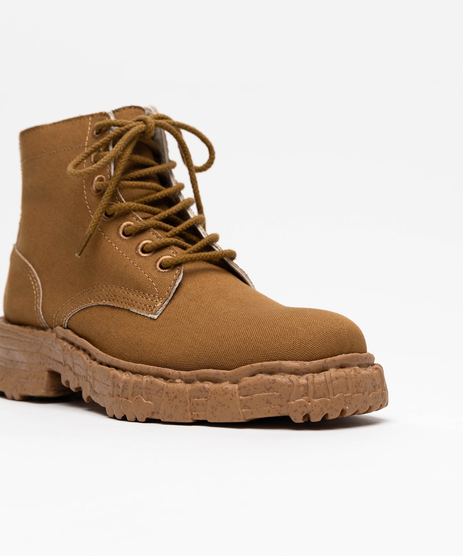 "JOSEPH" Vintage-like Sole Canvas Boots