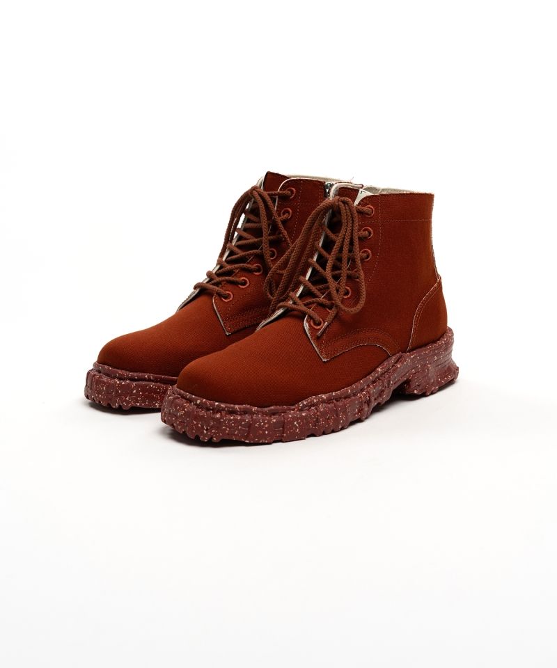 "JOSEPH" Vintage-like Sole Canvas Boots
