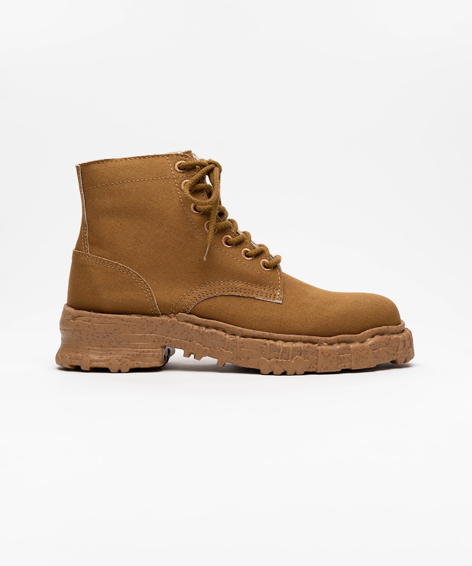 "JOSEPH" Vintage-like Sole Canvas Boots