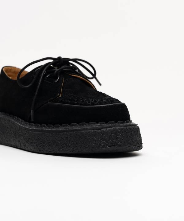 "DAVID"Suede Inter Lace Shoes