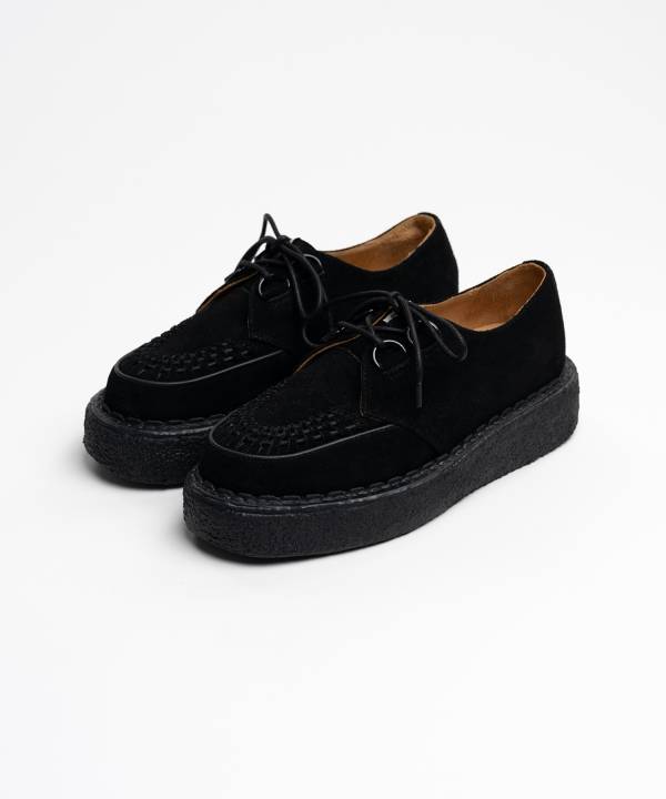 "DAVID"Suede Inter Lace Shoes