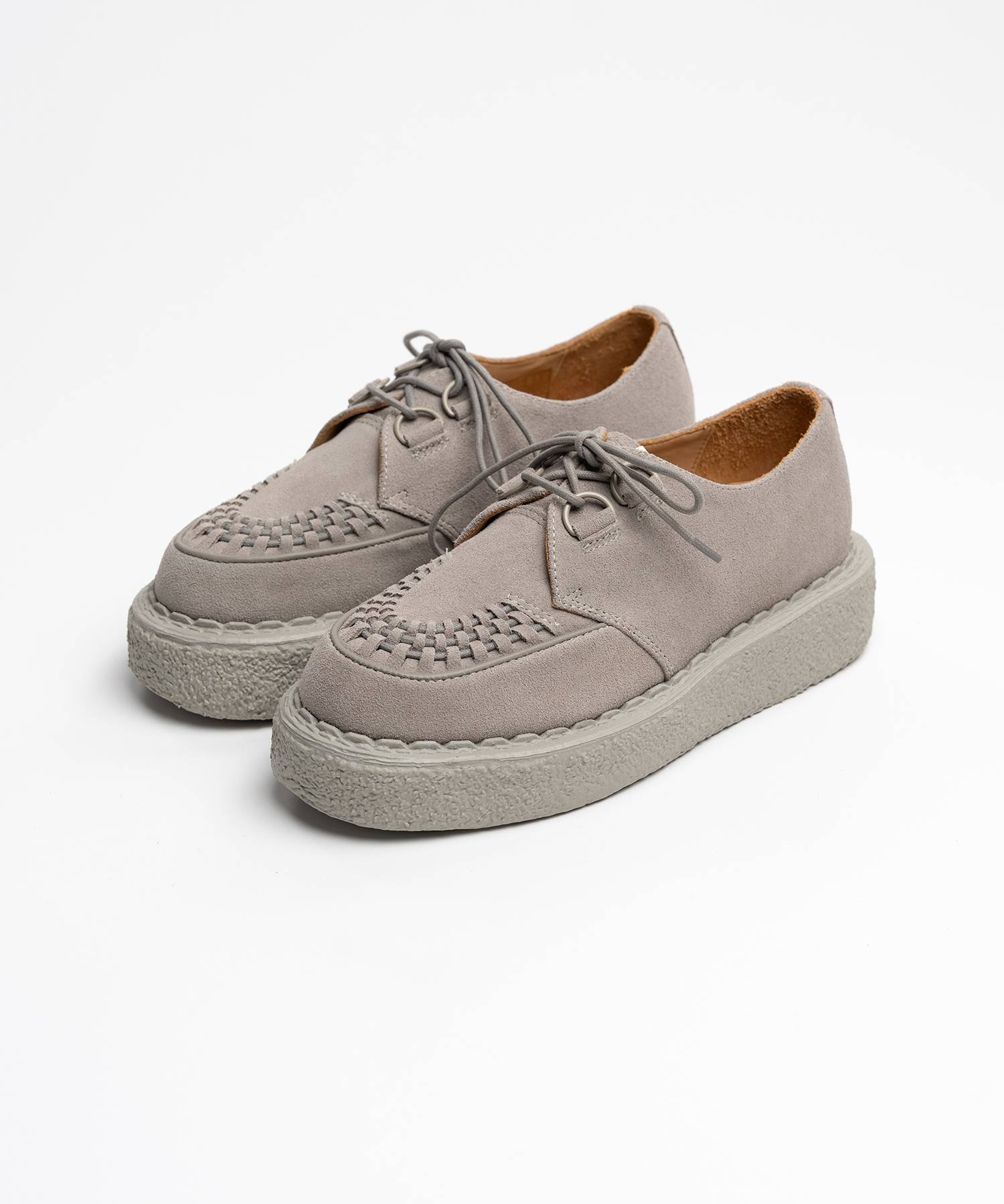 "DAVID"Suede Inter Lace Shoes