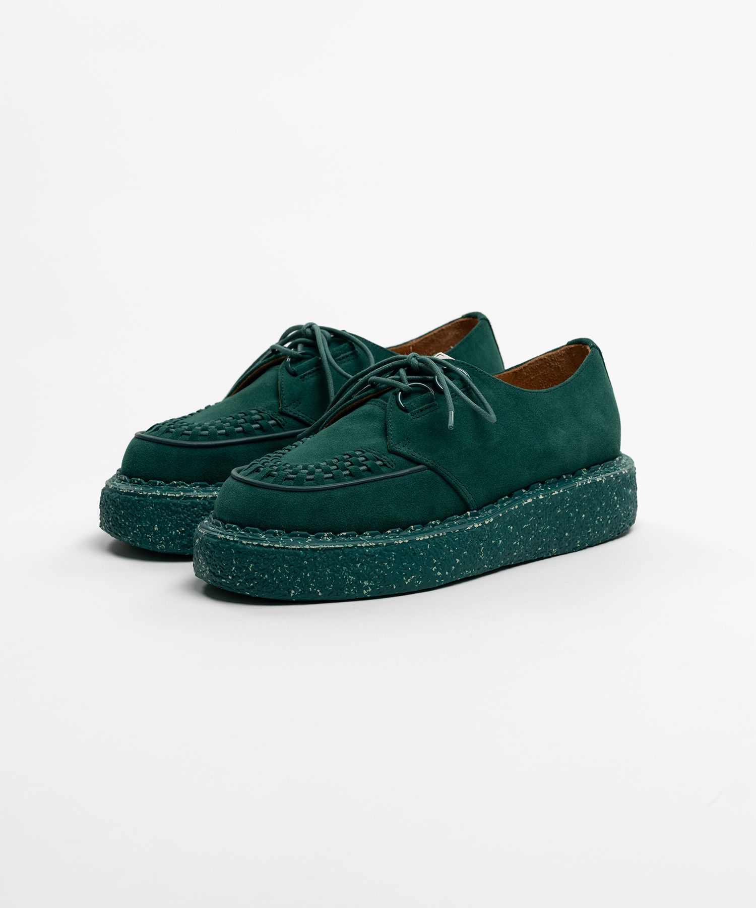 "DAVID"Suede Inter Lace Shoes
