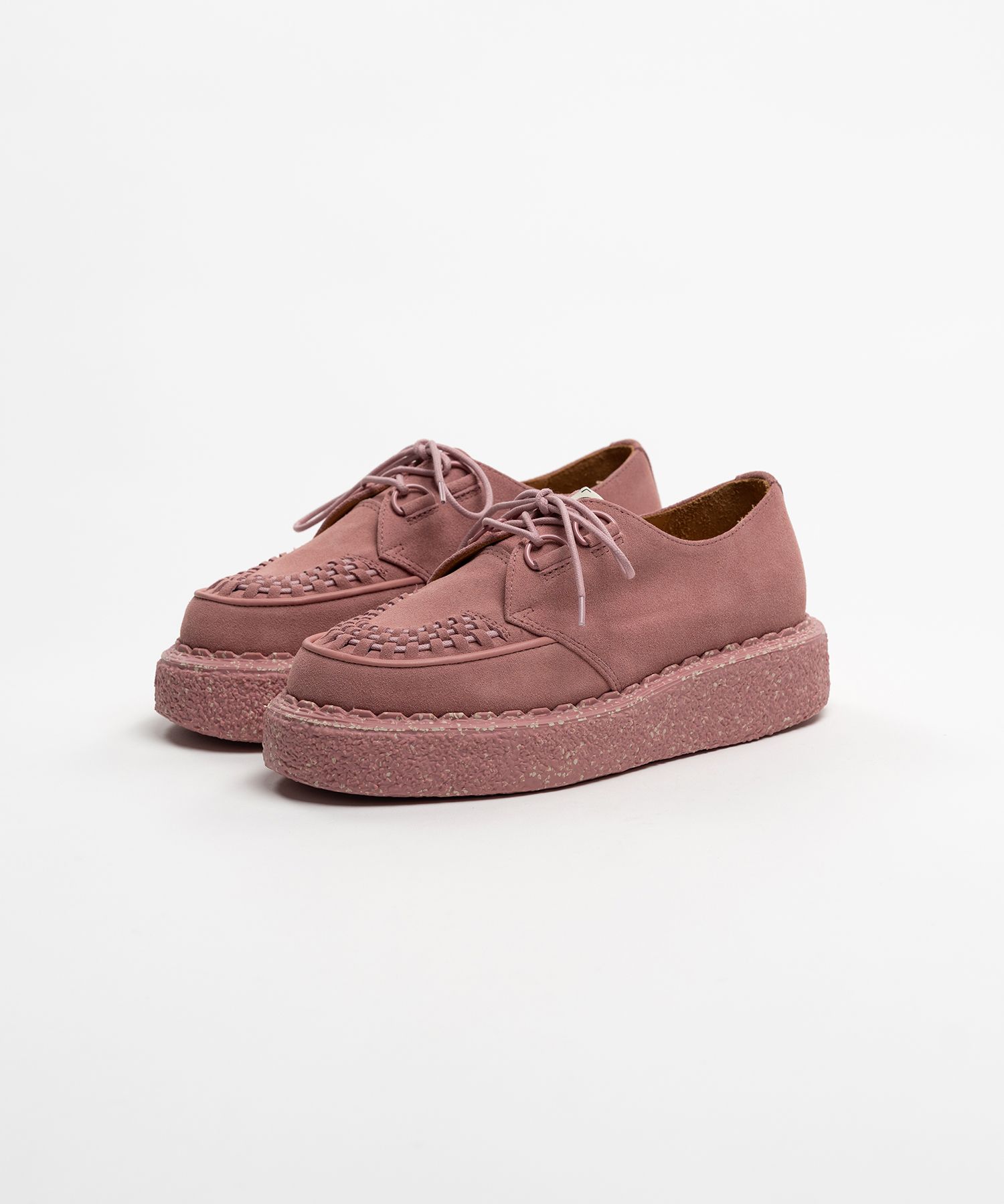 "DAVID"Suede Inter Lace Shoes