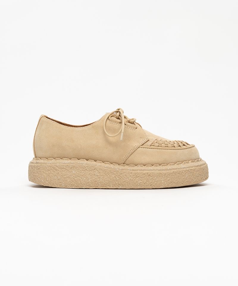 "DAVID"Suede Inter Lace Shoes