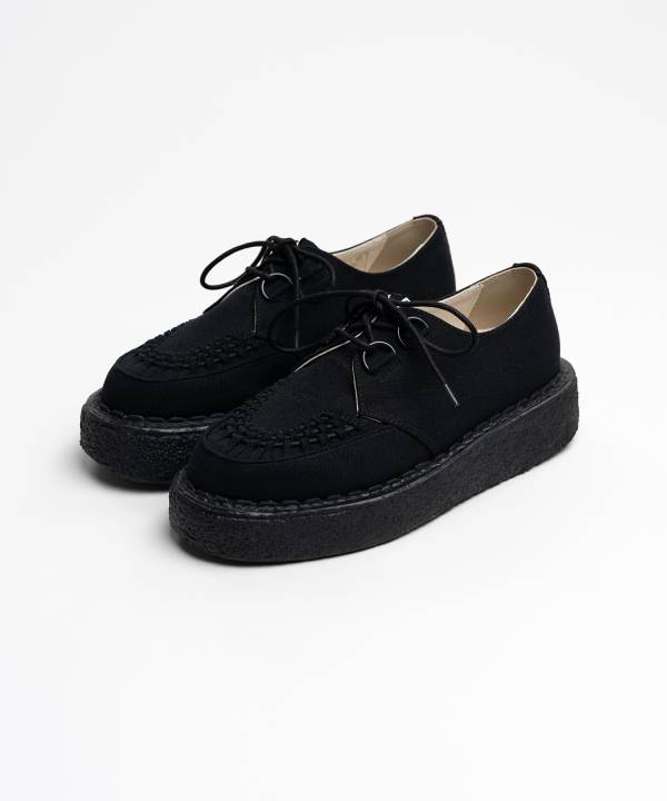 "DAVID"Canvas Inter Lace Shoes