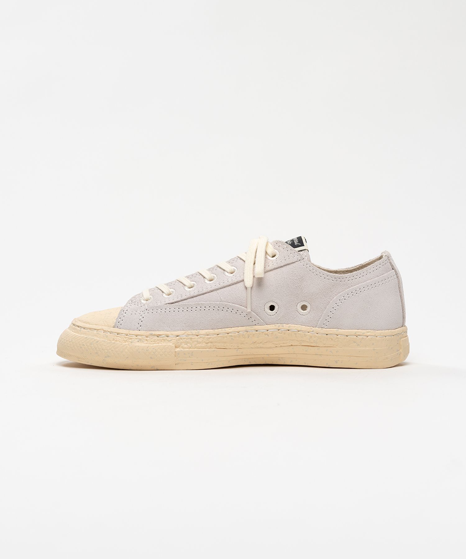 "ROY" PAST Sole Suede Low-top Sneakers