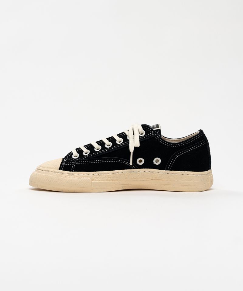 "ROY" PAST Sole Suede Low-top Sneakers