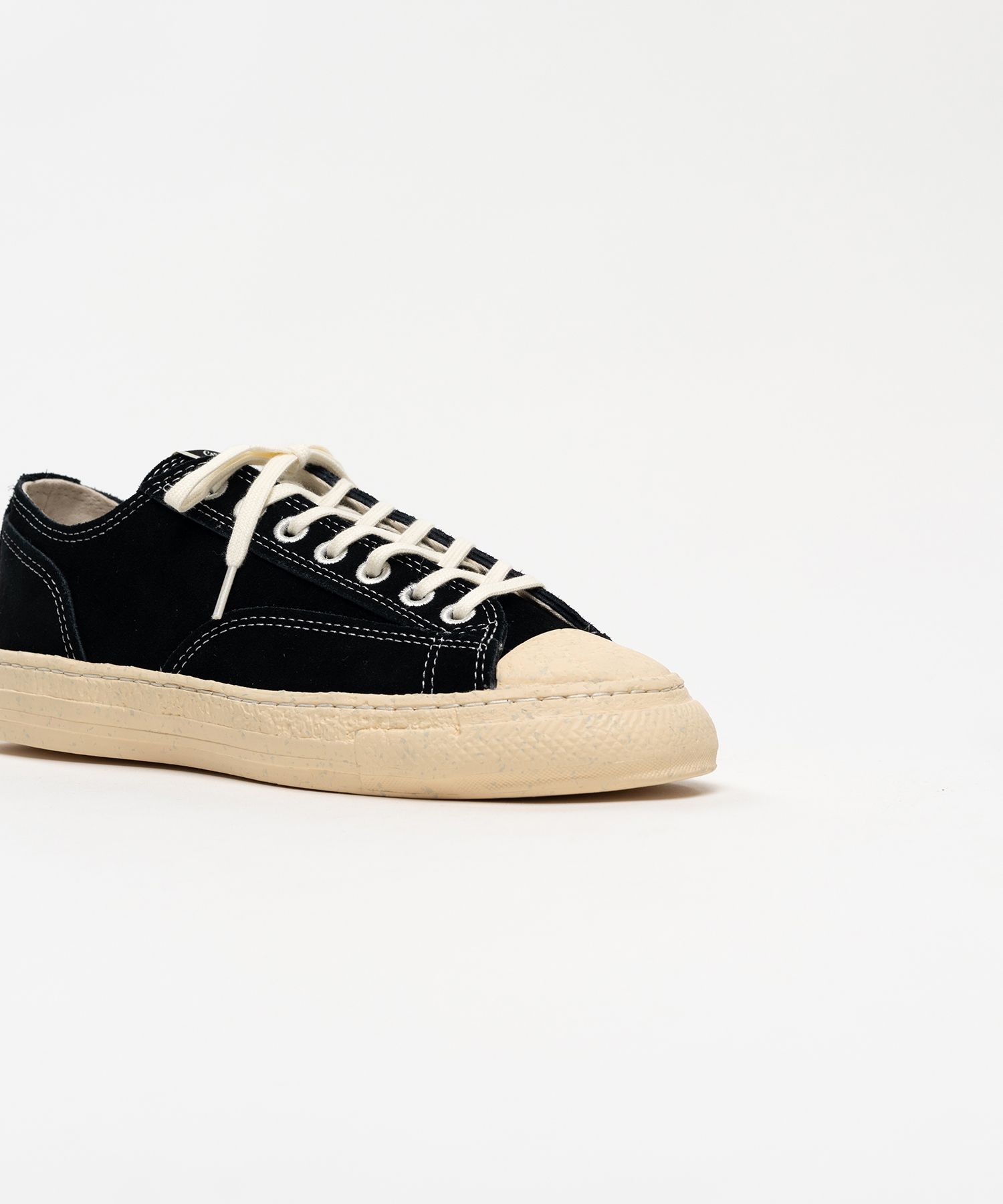 "ROY" PAST Sole Suede Low-top Sneakers