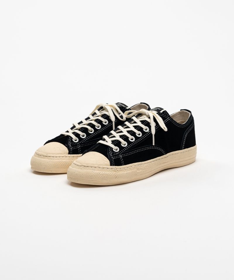 "ROY" PAST Sole Suede Low-top Sneakers