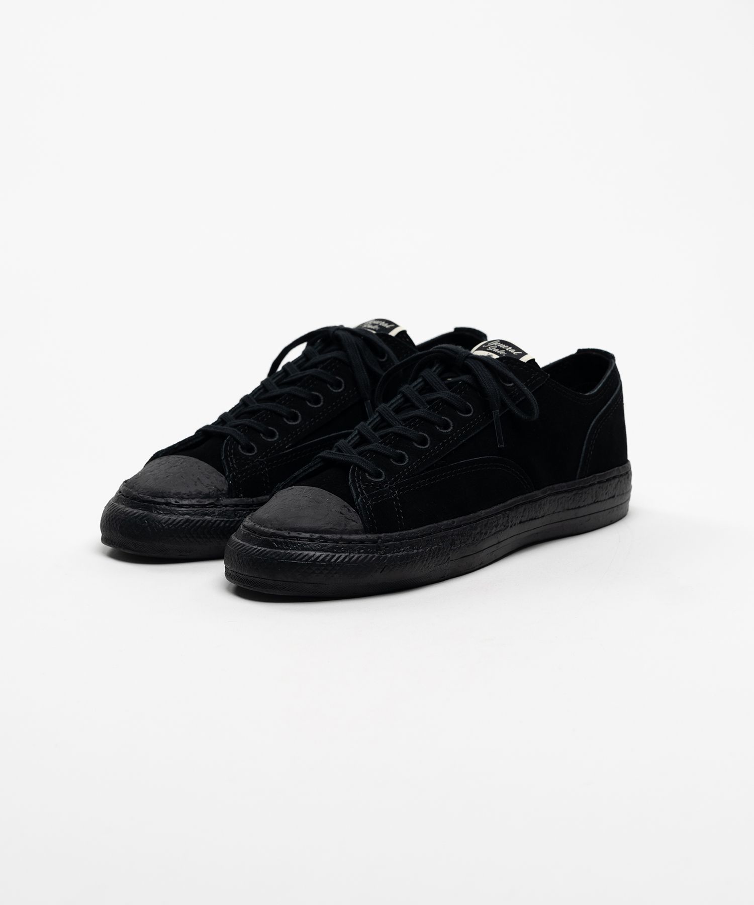 "ROY" PAST Sole Suede Low-top Sneakers
