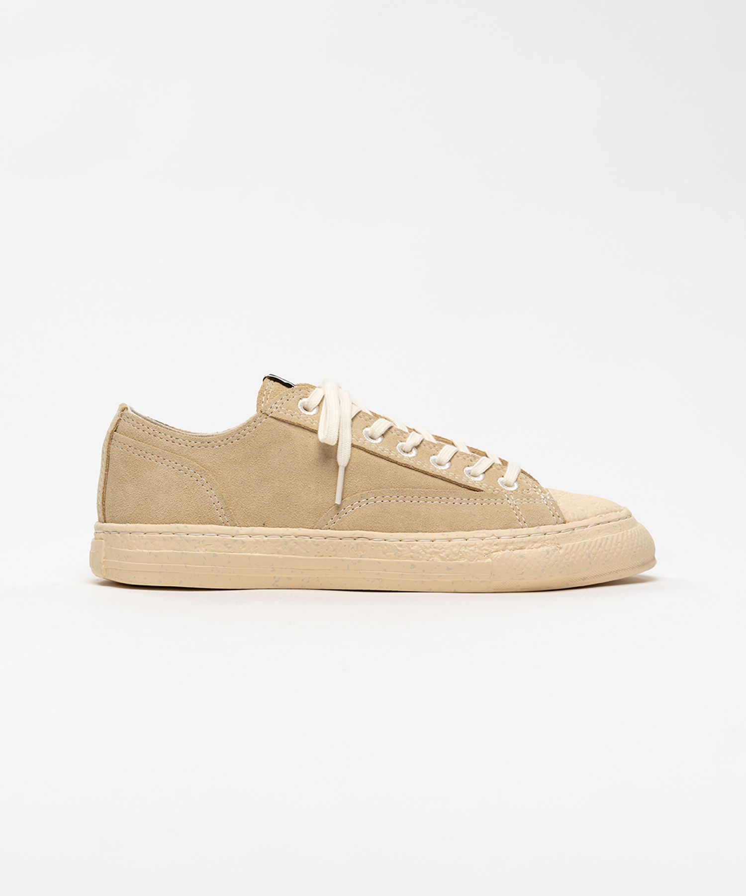 "ROY" PAST Sole Suede Low-top Sneakers