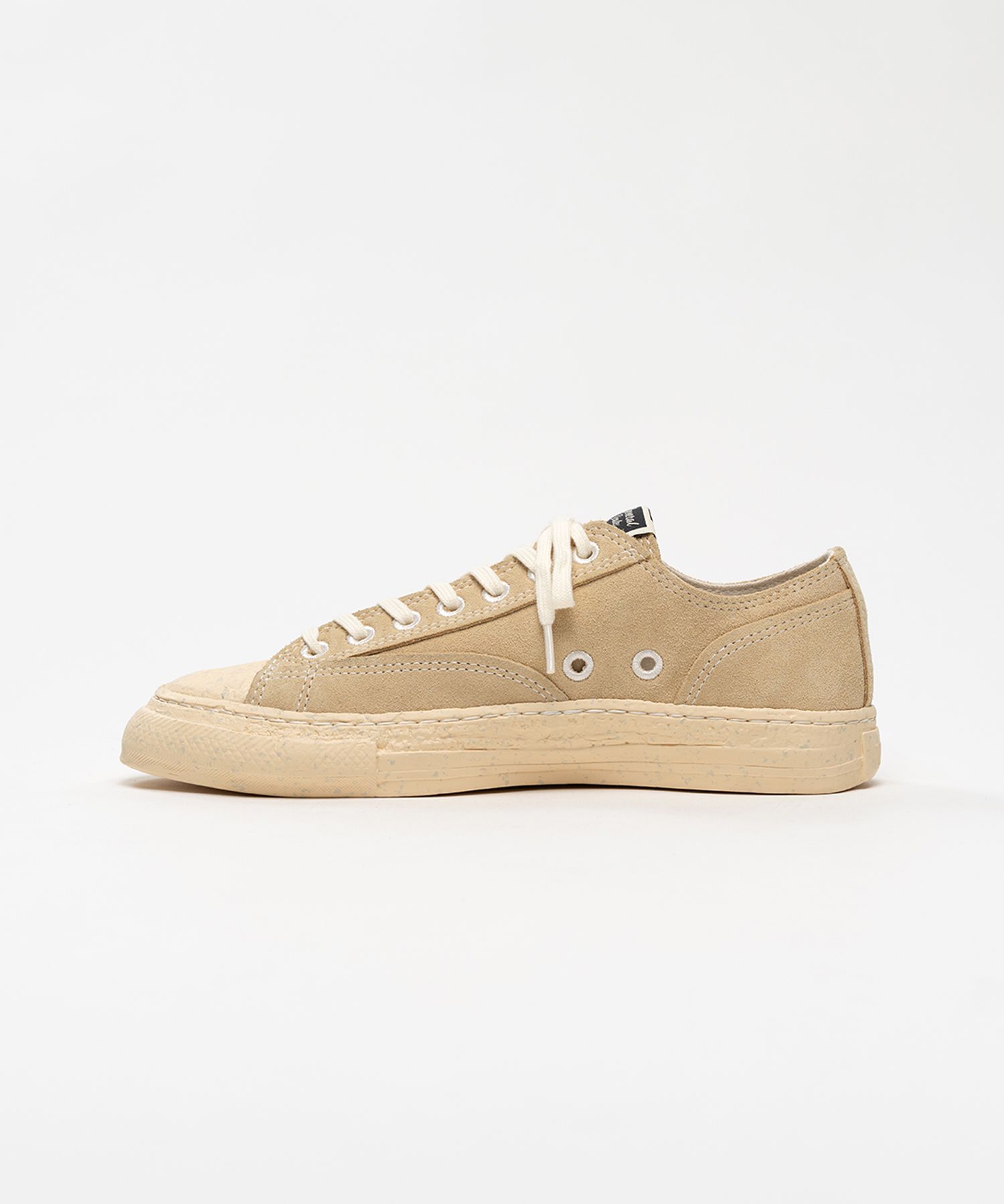"ROY" PAST Sole Suede Low-top Sneakers