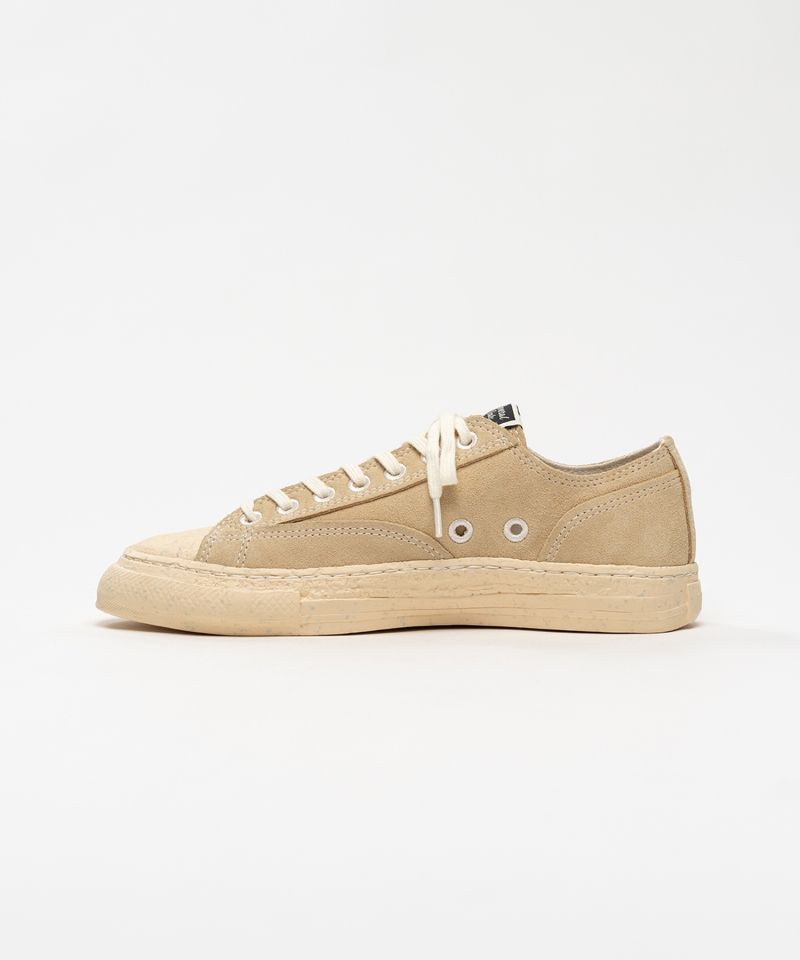 "ROY" PAST Sole Suede Low-top Sneakers