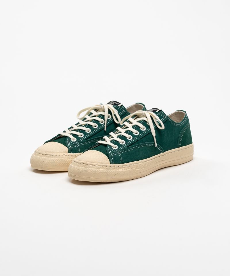 "ROY" PAST Sole Suede Low-top Sneakers