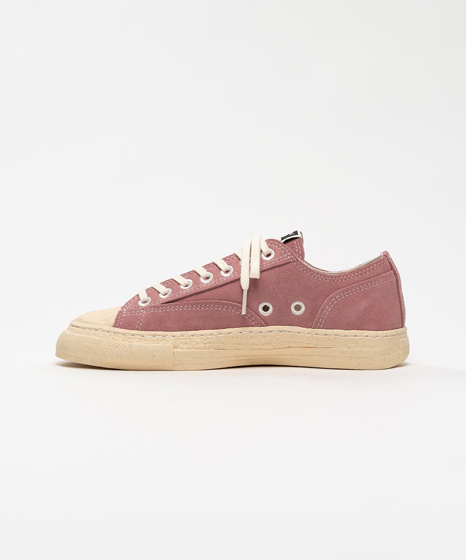 "ROY" PAST Sole Suede Low-top Sneakers