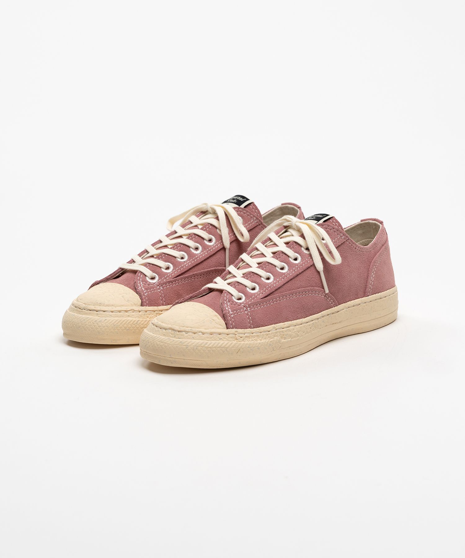 "ROY" PAST Sole Suede Low-top Sneakers