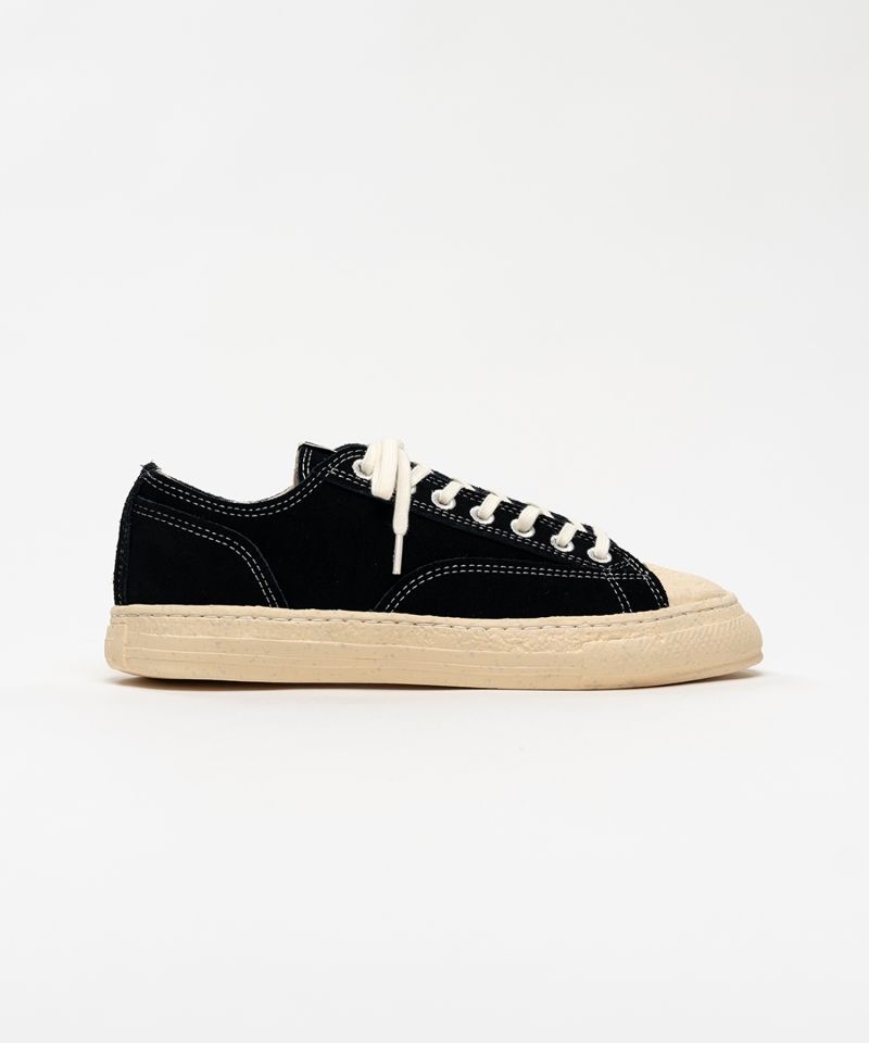 "ROY" PAST Sole Suede Low-top Sneakers