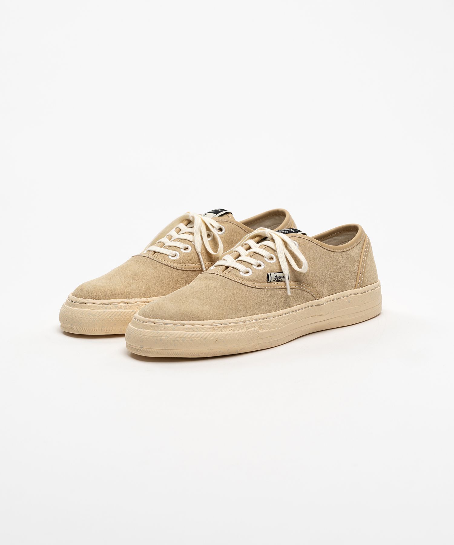 "KIEFER" PAST Sole Suede Low-top Sneakers