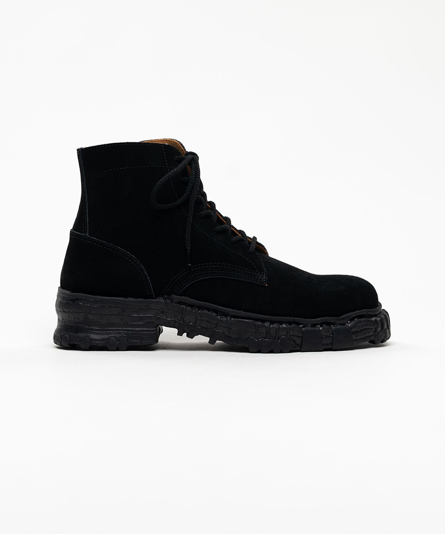 "JOSEPH" Vintage-like Sole Suede Boots
