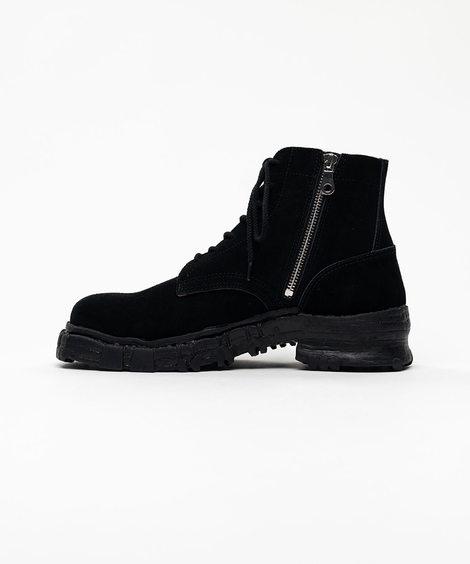 "JOSEPH" Vintage-like Sole Suede Boots