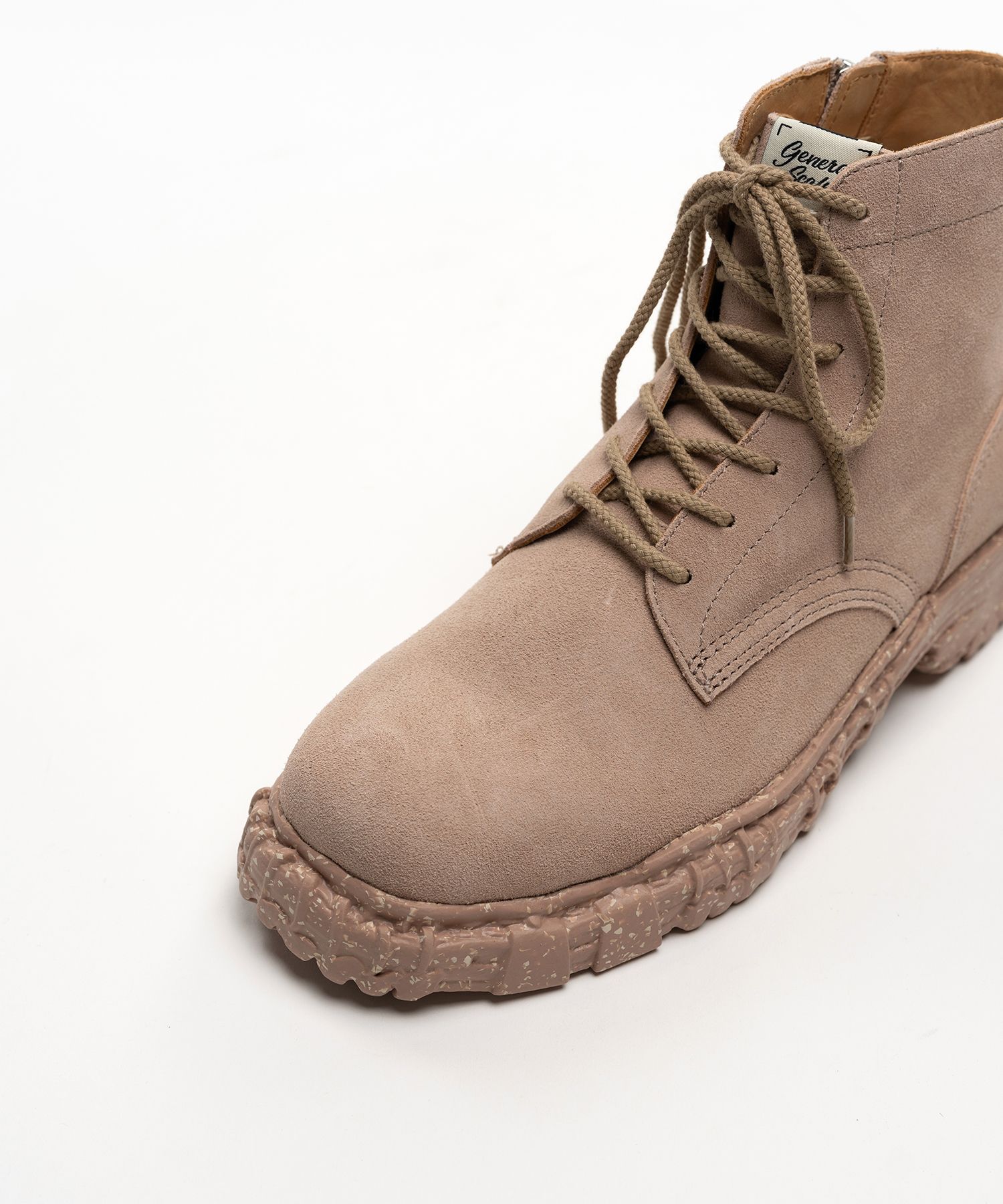 "JOSEPH" Vintage-like Sole Suede Boots