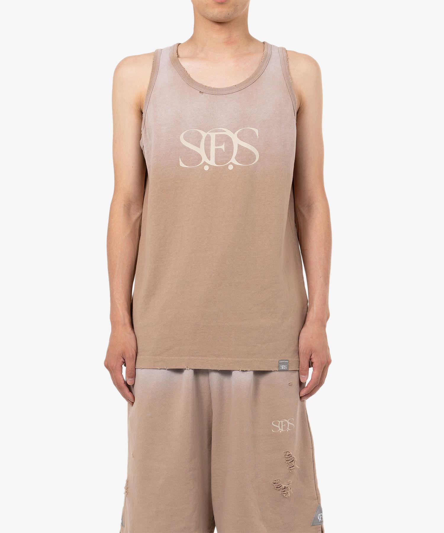 S.O.S Sun Faded Like Tank-top