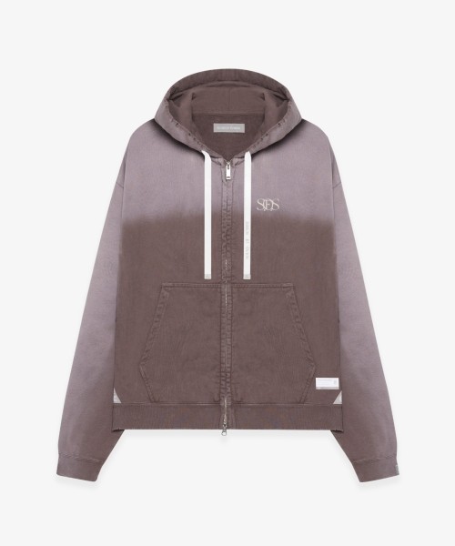 S.O.S Sun Faded Like Zip-up Hoodie