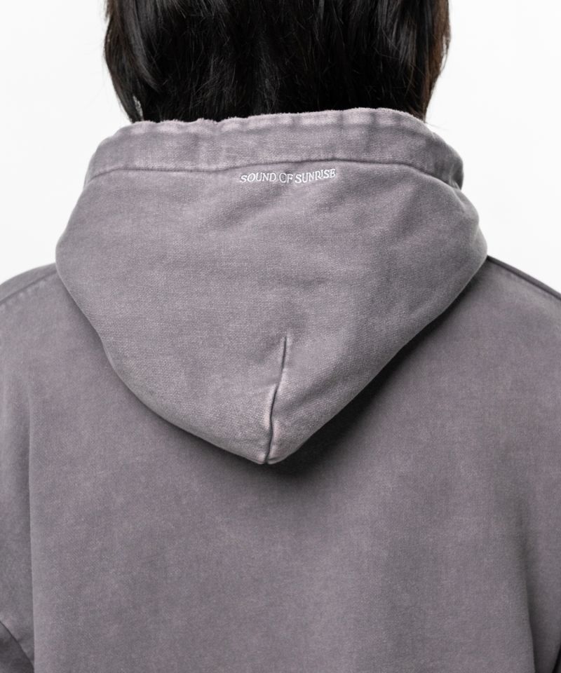 S.O.S Cotton Fleece Used Wash Hoodie
