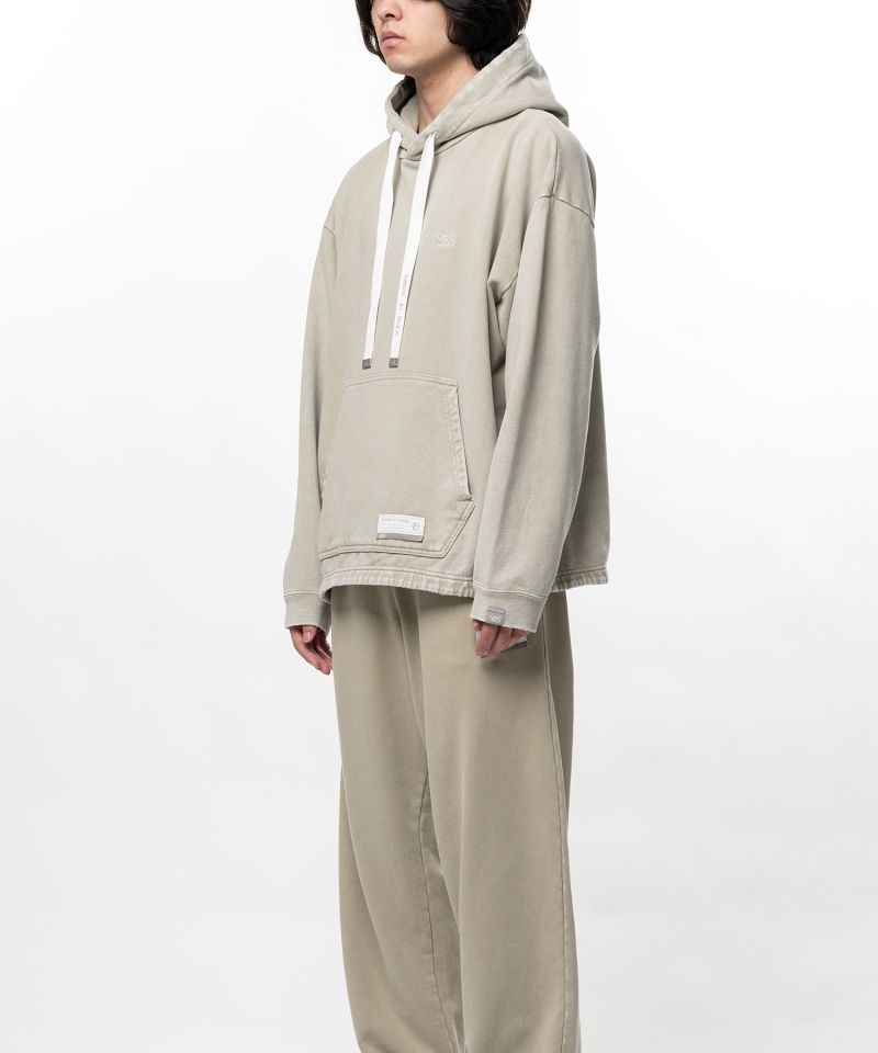 S.O.S Cotton Fleece Used Wash Hoodie