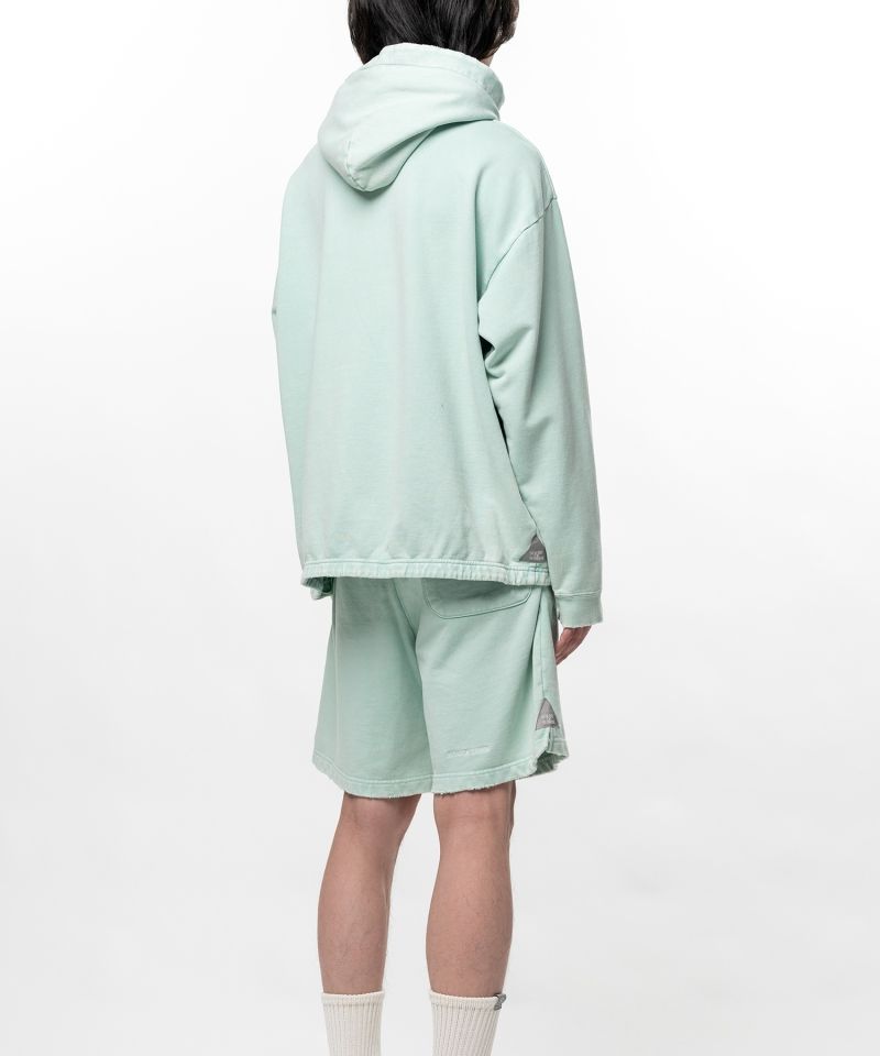 S.O.S Cotton Fleece Used Wash Hoodie